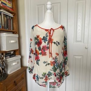 Daniel Rainn Floral Blouse
